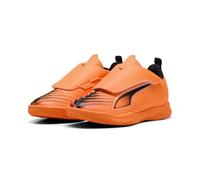PUMA Ultra 6 Play V IT JR, Soccer Shoe, Heat Fire Black-Glowing Red, 23 EU