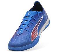 PUMA ULTRA 6 PRO COURT Futsal Boots Unisex, Calzado, Ultra Azul/Blanco/Glowing Rojo, 44 44