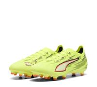 Puma - Bota de fútbol Ultra 6 Pro FG/AG, Unisex, Yellow Alert-Black-Silver-Glowing, 10.5 UK
