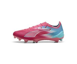 PUMA Ultra 6 Ultimate RE-CHARGE FG - Botas de fútbol para hombre, Hero Blue-Sunset Pink-Granate Rose, 39 EU