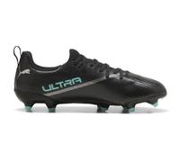 Puma Ultra 7 Match FG/AG JR - Tenis de fútbol, Color Negro y Menta intensa, Talla 1.5 de Reino Unido