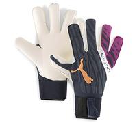 PUMA Ultra Grip 1 Hybrid Pro - Guantes de Portero para Hombre, 9 Noches parisinas, neón, cítricos, orquídea Profunda, Azul, Naranja y Rosa