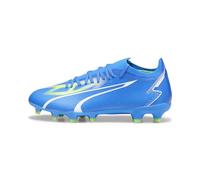 PUMA Ultra Match FG/AG Wn's, Zapatillas de fútbol Mujer, Azul y Blanco, 37.5 EU