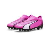 Puma Botas de fútbol de niños Ultra Match LL FG/AG Jr Puma. Rosa 38 (5)