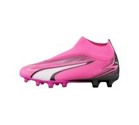 PUMA Ultra Match+ LL FG/AG, Soccer Shoe Hombre, Poison Pink White Black, 42 EU