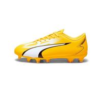 Puma Ultra Play FG/AG Jr, Zapatillas Deportivas, Yellow Blaze White Black, 37 EU