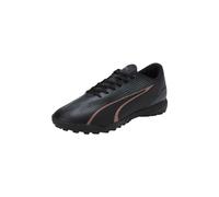 PUMA Ultra Play TT, Soccer Shoe Unisex Adulto, Black-Copper Rose, 44 EU
