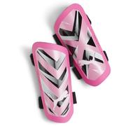 PUMA Ultra Strap - Espinilleras unisex para adultos, color coral ardiente (multicolor), XL, Rosado/Blanco/Negro, Large