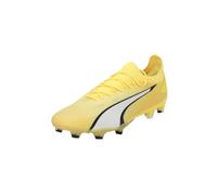 Puma Ultra Ultimate FG/AG, Zapatillas Deportivas Unisex Adulto, Yellow Blaze White Black, 42 EU