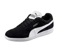 PUMA ICRA Trainer SD, Low Top Sneaker Unisex Adulto, Black-White, 45 EU