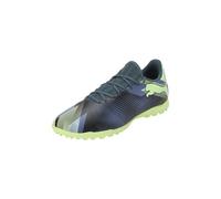 PUMA Unisex Adults Future 7 Play TT Soccer Shoe, Gray Skies-Elektro Purple-Fizzy Apple-PUMA White, 46 EU