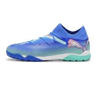 PUMA Unisex Adults Future 7 Pro Cage Soccer Shoe, BLUEMAZING-PUMA White-Electric Peppermint, 39 EU