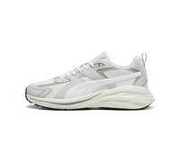 PUMA Unisex Adults Hypnotic LS Sneaker, Warm White-PUMA White-Glacial Gray, 44 EU