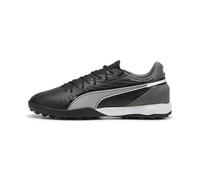 PUMA King Match TT, Soccer Shoe Unisex Adulto, Black White-Cool Dark Gray, 45 EU