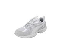 Puma Unisex Adults Milenio Tech Suede Sneaker, Cool Light Gray-Feather Gray-Puma White, 39 EU
