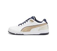 Puma Unisex Adults Rbd Game Low Retro Club Sneakers, Puma White-Club Navy-Prairie Tan, 40.5 EU