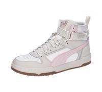 PUMA RBD Game, Sneaker Unisex Adulto, Alpine Snow-Island Pink-Frosted Ivory, 46 EU