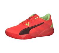 PUMA Unisex Adults' Sport Shoes ELIMINATE PRO II Indoor Court Shoes, RED BLAST-FAST YELLOW-PUMA BLACK, 44