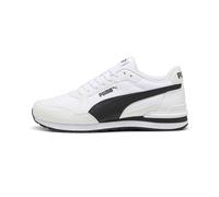 Puma Unisex Adults ST Runner V4 NL Sneaker, Puma White-Puma Black-Cast Iron, 42.5 EU