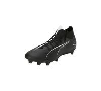 PUMA Ultra 5 Match+ FG/AG, Soccer Shoe Unisex Adulto, Black White, 46 EU