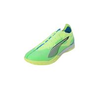 PUMA Unisex Adults Ultra 5 Match IT Soccer Shoe, Fizzy Apple-PUMA White-BLUEMAZING, 44.5 EU