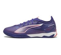 Puma Unisex Adults Ultra 5 Match IT Soccer Shoe, Lapis Lazuli-Puma White-Sunset Glow, 43 EU