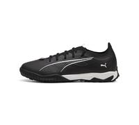 Puma Unisex Adults Ultra 5 Match TT Soccer Shoe, Puma Black-Puma White, 39 EU