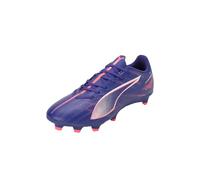 PUMA Ultra 5 Play FG/AG, Soccer Shoe Unisex Adulto, Lapis Lazuli White-Sunset Glow, 47 EU