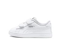 PUMA Unisex Baby Puma Smash v2 L V Inf Sneakers, Puma White-Puma White, 26 EU