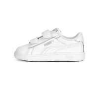 PUMA Unisex Baby Smash 3.0 L V Inf Zapatillas, Puma White Cool Light Gray, 24 EU