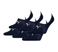 Puma Unisex Botines, 6er Paquete - Footie, Monocromo
