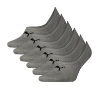 Puma Unisex Botines, 6er Paquete - Footie, Monocromo