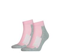 PUMA UNISEX BWT CUSHIONED QUARTER 2P - C: basic pink_ T: 39/42