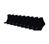 Puma Unisex Calcetines de Cuarto,9er Paquete - Cuartos Lisos Ecom 9P Logo