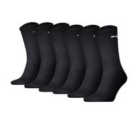 Puma Unisex Calcetines de Deporte, 6 Par - Calcetines Tenis, Crew Monocromo