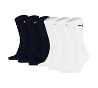 Puma Unisex Calcetines de Deporte, 6er Paquete - Calcetines Tenis, Crew Einfarbi