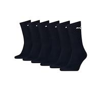 PUMA Unisex Crew Sock 3p Calcetines Deporte, azul marino, 43-46