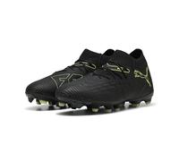 Puma Unisex Future 8 Match FG/AG Zapato de fútbol, Puma Negro Brillante Verde Claro Terreno, 40.5 EU