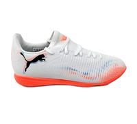 PUMA Unisex Future 8 Play It - Zapatillas de fútbol, Puma Puma Blanco Negro Rojo Brillante, 44 EU