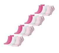 PUMA Unisex Hombre Mujer Calcetines de Deporte Botines Lisos - 12er Paquete