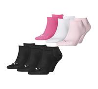 PUMA Unisex Hombre Mujer Calcetines de Deporte Botines Lisos - 6er Paquete
