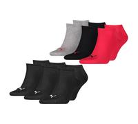 PUMA Unisex Hombre Mujer Calcetines de Deporte Botines Lisos - 6er Paquete