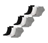 PUMA Unisex Hombre Mujer Calcetines de Deporte Botines Lisos - 9er Paquete
