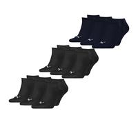 PUMA Unisex Hombre Mujer Calcetines de Deporte Botines Lisos - 9er Paquete