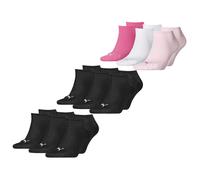 PUMA Unisex Hombre Mujer Calcetines de Deporte Botines Lisos - 9er Paquete