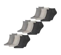 PUMA Unisex Hombre Mujer Calcetines de Deporte Botines Lisos - 9er Paquete
