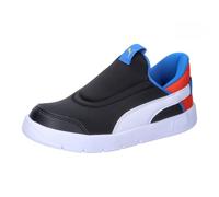 PUMA Courtflex v3 SLIPTECH Inf, Sneaker Unisex niños, Black White-Redmazing, 27 EU