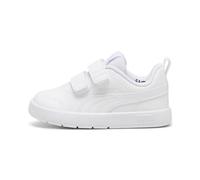 Puma Unisex Kids COURTFLEX V3 V INF Sneaker, Puma White-Puma White-Silver Mist, 25 EU