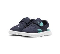 PUMA Evolve Sandal AC Inf, Slide Navy-Sparkling Green White, 27 EU