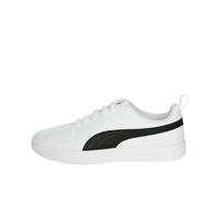 PUMA Unisex Kids' Fashion Shoes RICKIE JR Trainers & Sneakers, PUMA WHITE-PUMA BLACK, 36